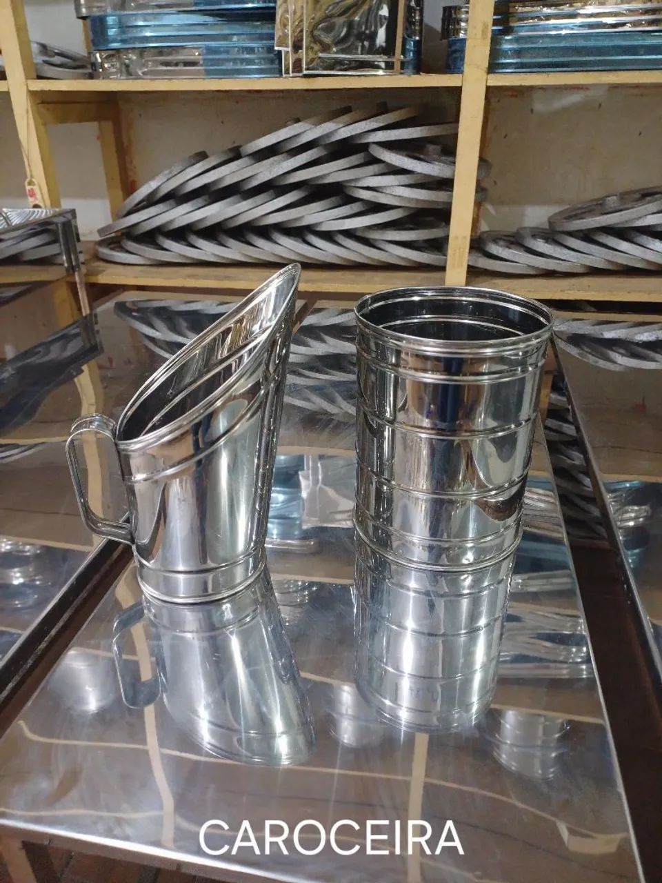 Mesa em Aço Inox 120x45x70 para Comércio - Foto 4