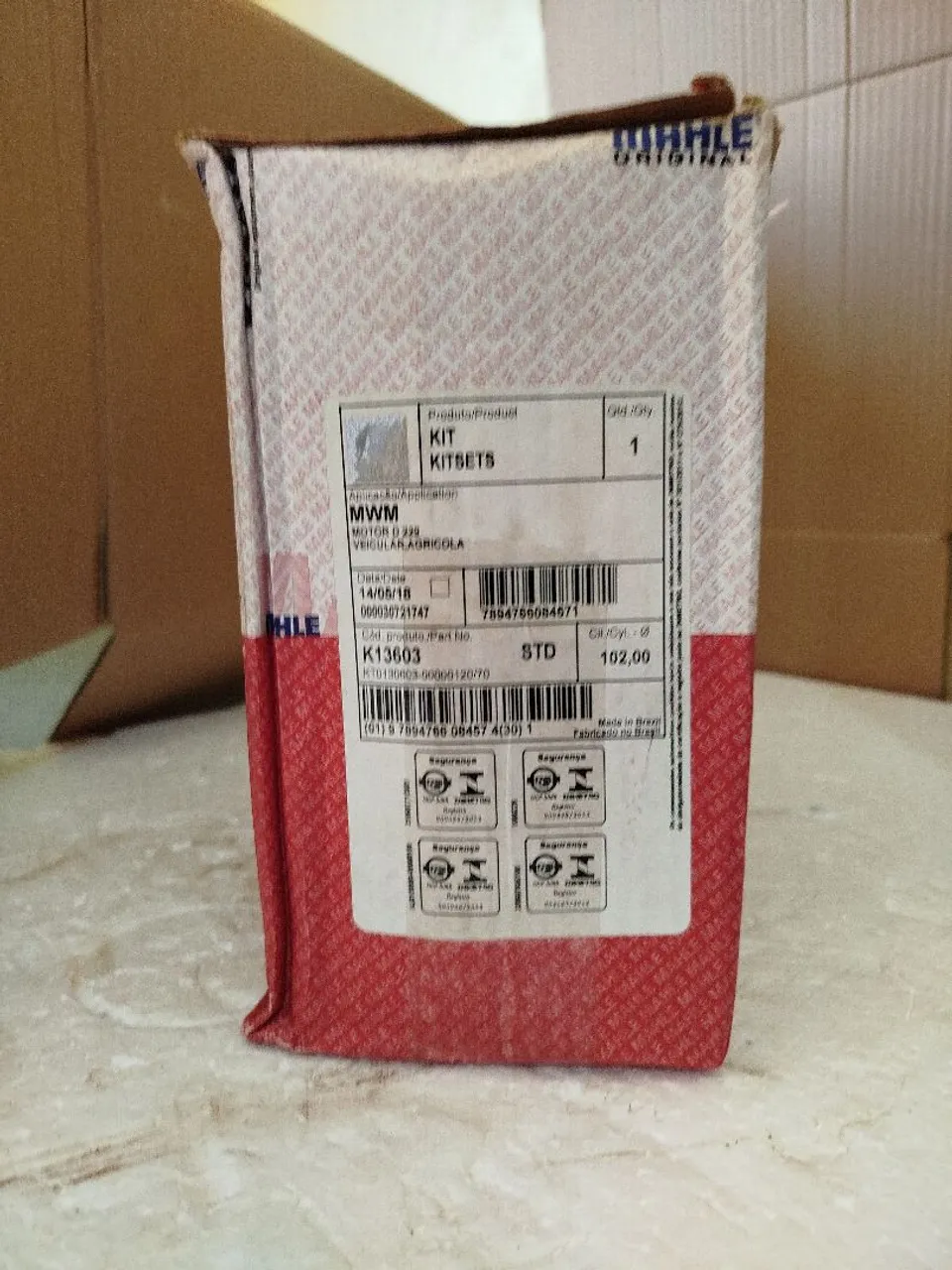 Kit do motor MWM D - Novo