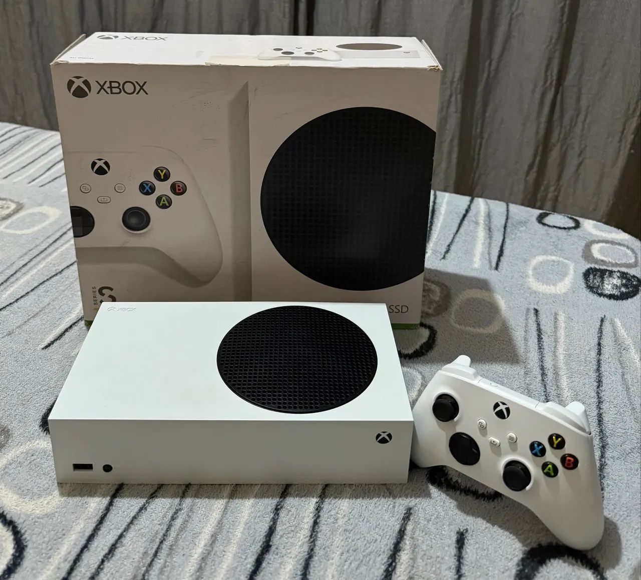 Xbox séries s completo impecável zero 