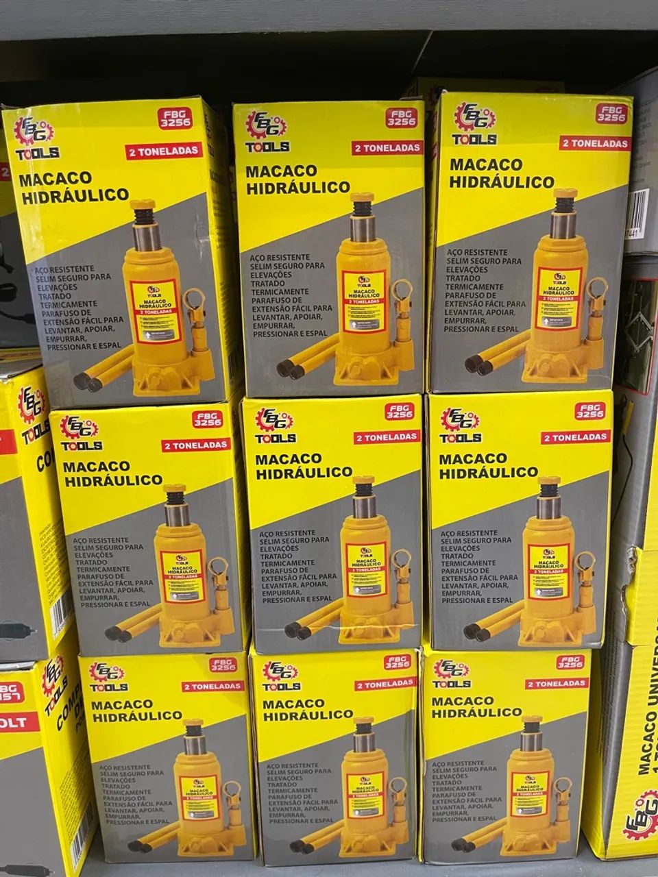 Macaco Hidráulico 2 Toneladas FBG Tools - Foto 2