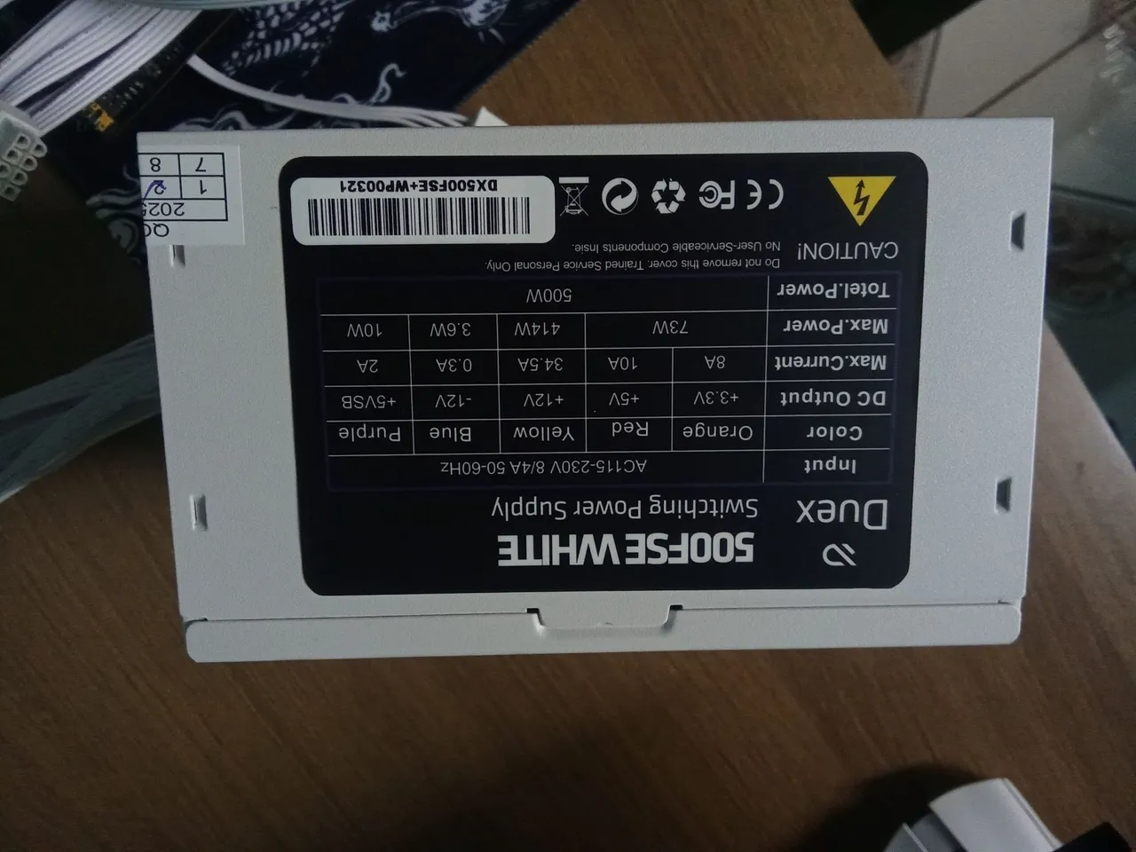 Fonte Duex 500W 80 Plus White - Perfeita para PC!