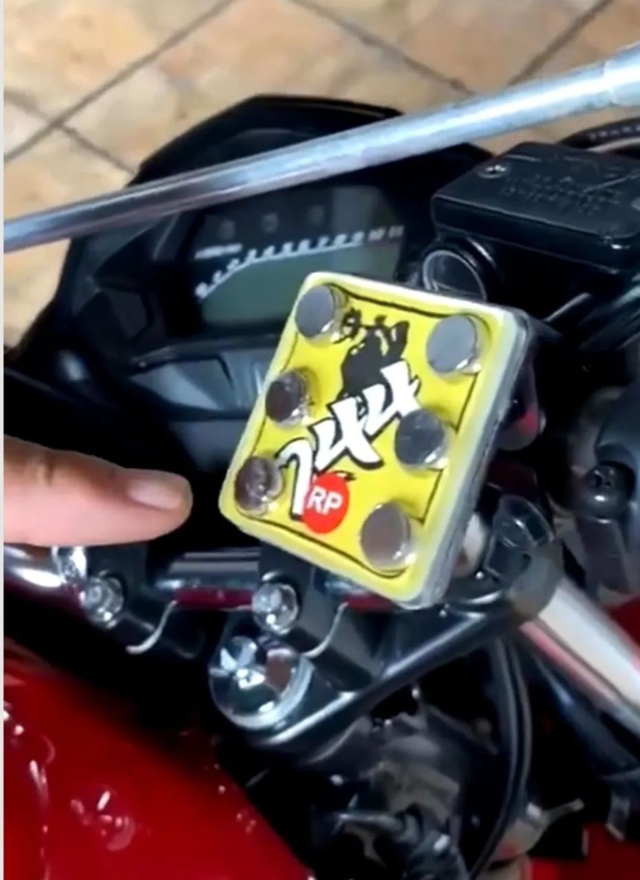 Suportes de 6 imã,s para celular (Bike e Moto) - Foto 2