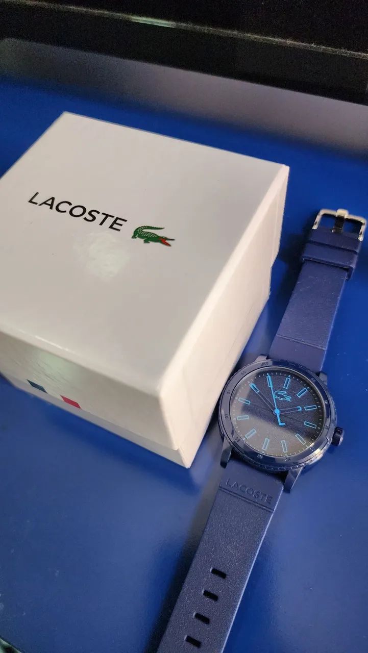 Relógio Lacoste Azul Marinho seminovo