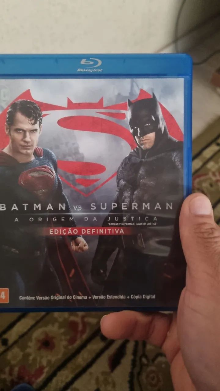 Batman vs Superman - A Origem da Justiça (Edição Definitiva) - Blu-ray