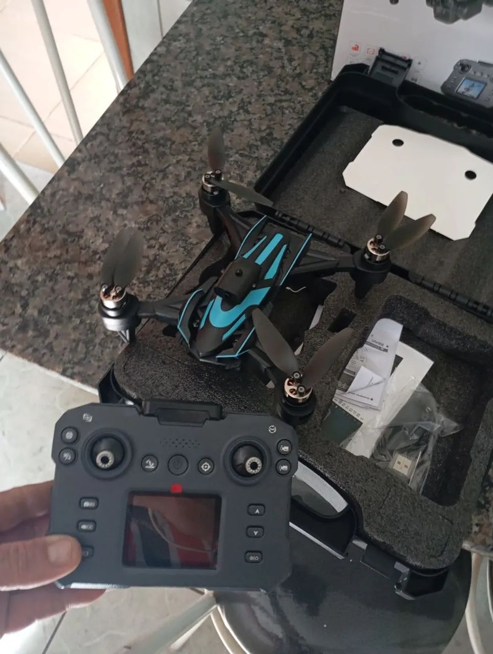 Drone com Câmera 4K - Controle Remoto