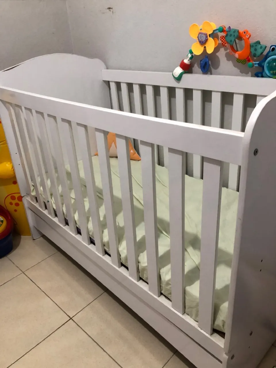 Berço de Bebê Branco
