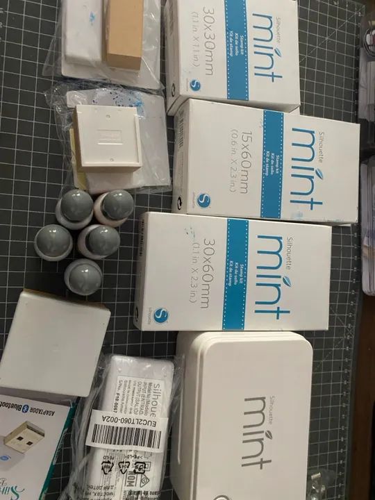 MAQUINA DE FAZER CARIMBO SILHOUETTE MINT  - Foto 3