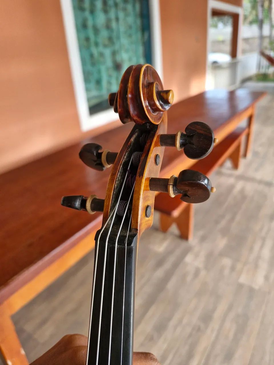Violino harmonizado com som suave e brilhante - Foto 4