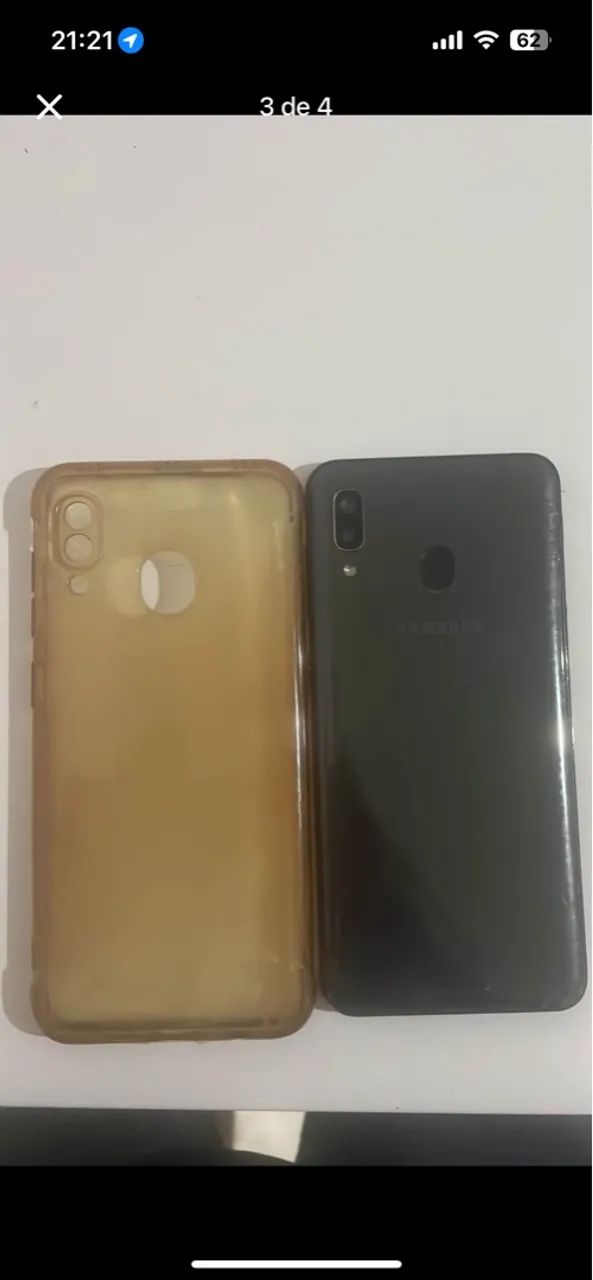 Samsung A20 + Smartwatch ultra pro Max k9 - vendo ou troco  - Foto 3