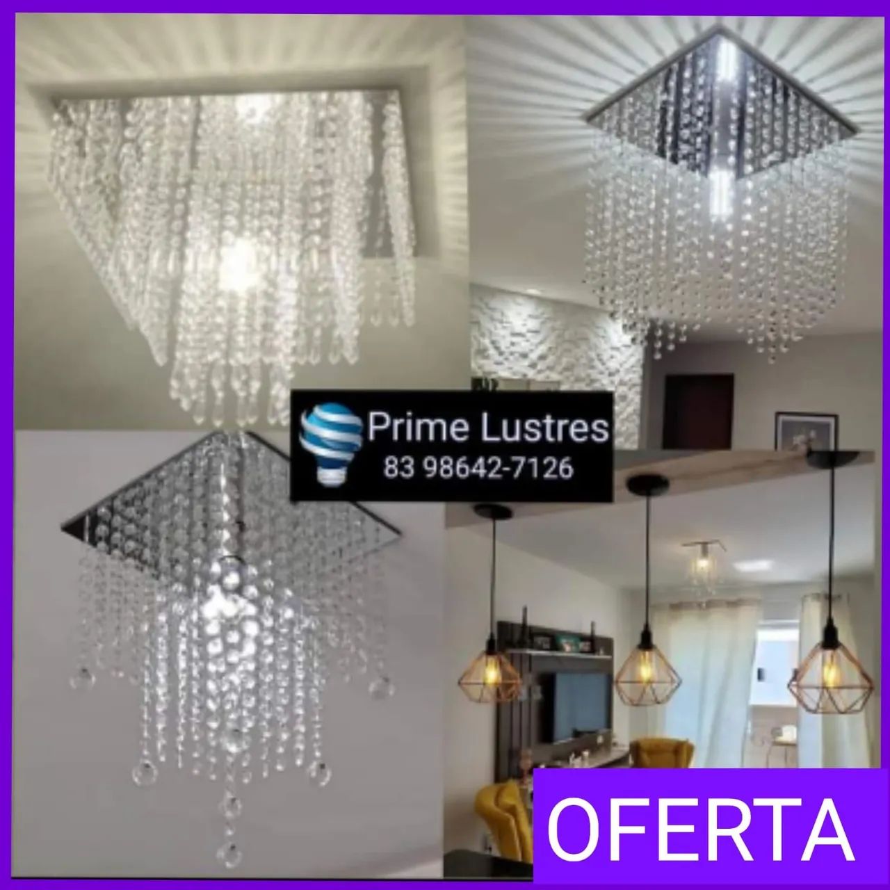 Lustre direto de fábrica 