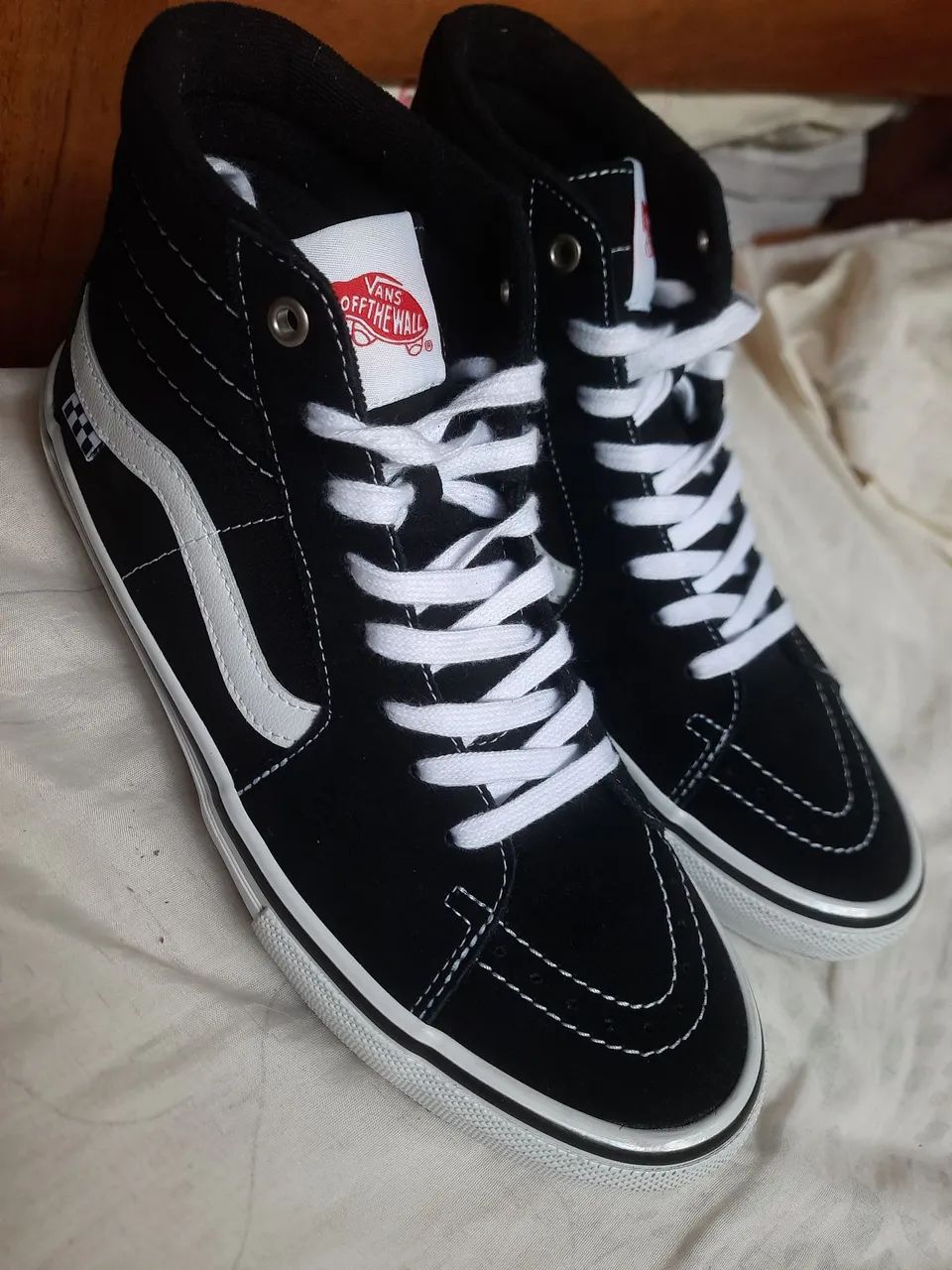 Tênis Vans Sk8-Hi Preto