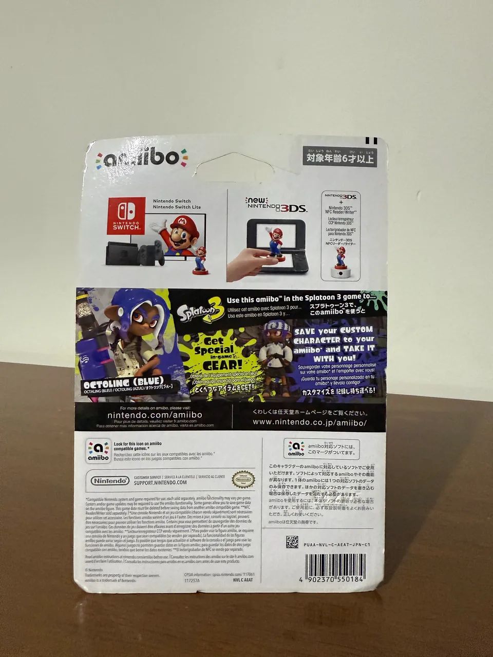 Amiibo - Octoling (Blue) - Foto 2