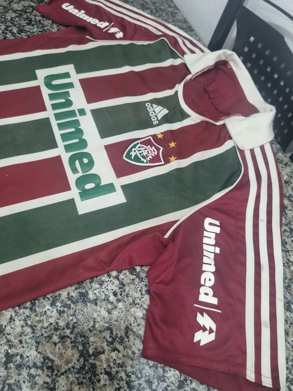 Camisas Fluminense Unimed Adidas - Foto 5