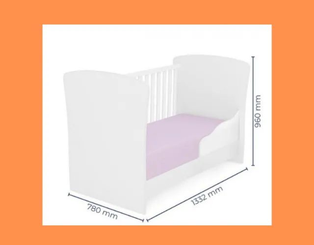 Berço Mini Cama com Rodinhas Feito em MDF e MDP (QUEIMA DE ESTOQUE)!! - Foto 3