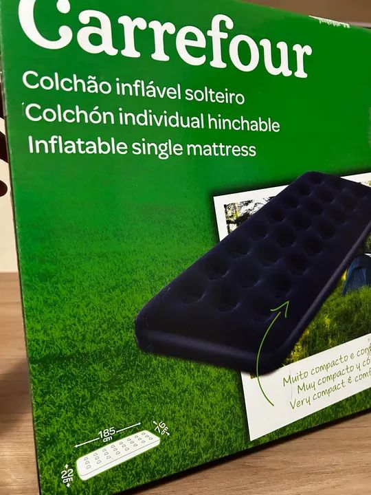 Colchão inflável solteiro  - Foto 2