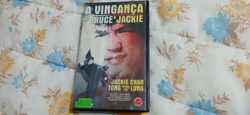 Filme Vhs Jackie Chan - A Vingança De Bruce - Dublado