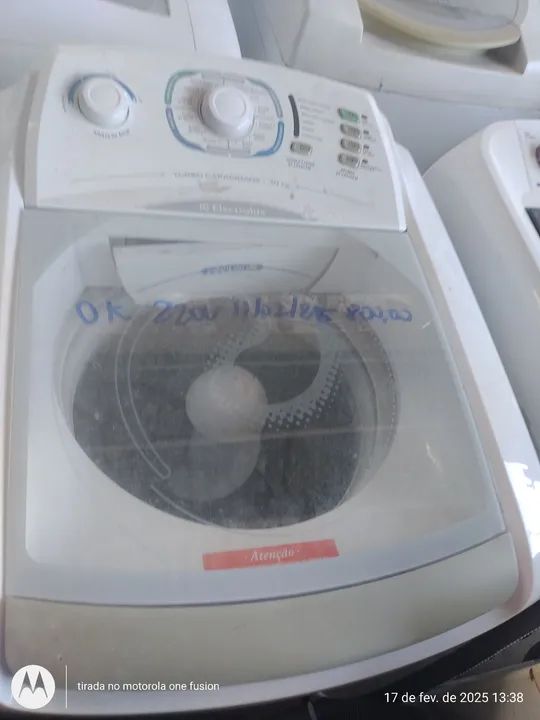 LAVADORA ELECTROLUX LTC10 220V