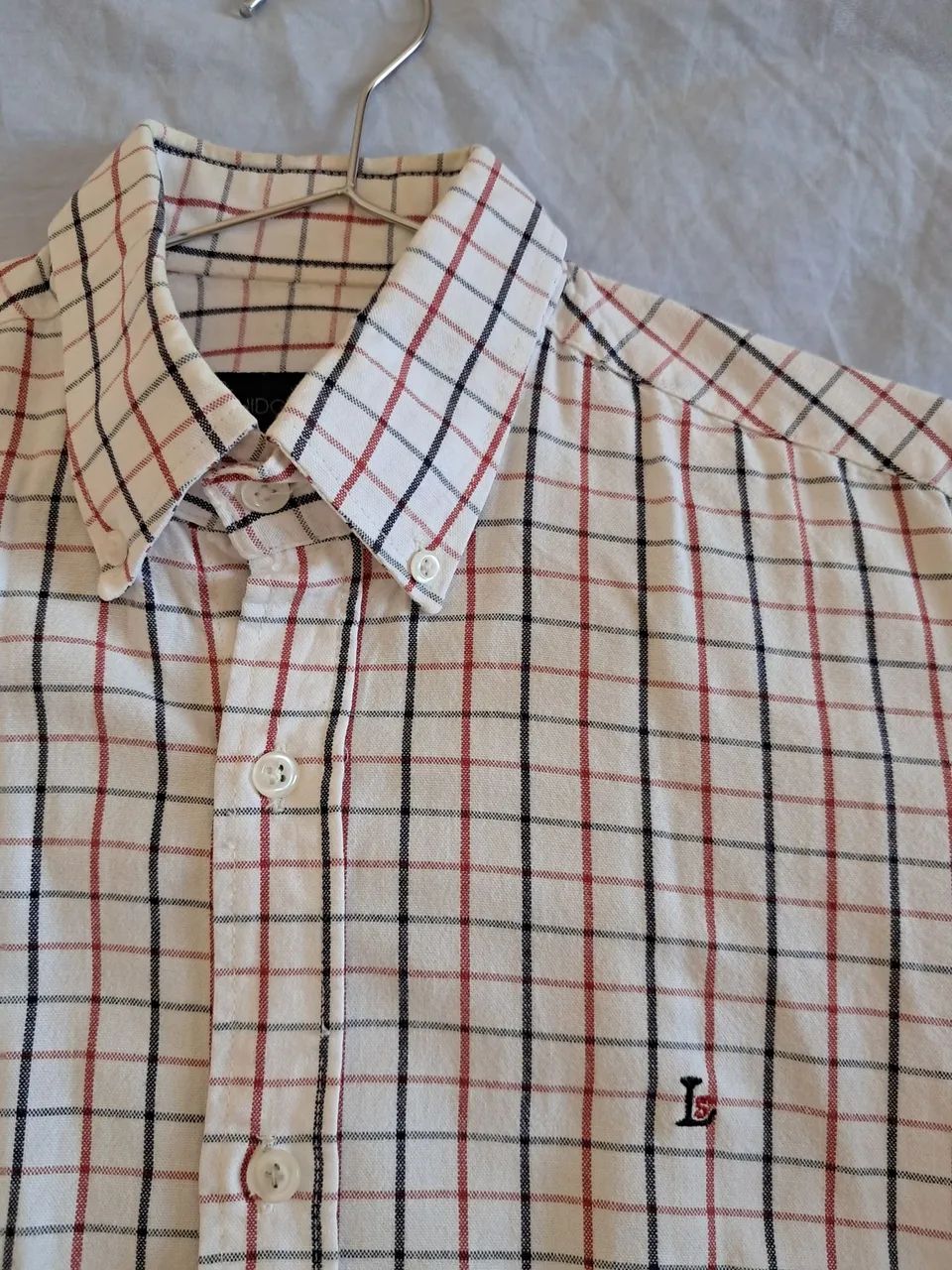 camisa xadrez Luigi tam 1