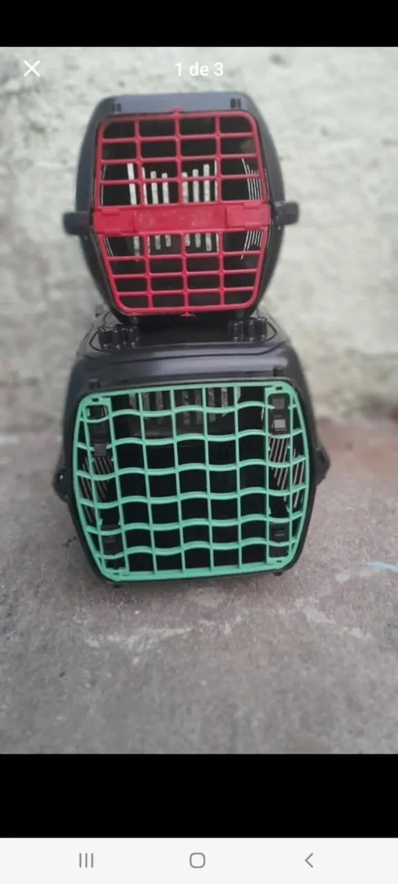 Caixa de transporte para pets