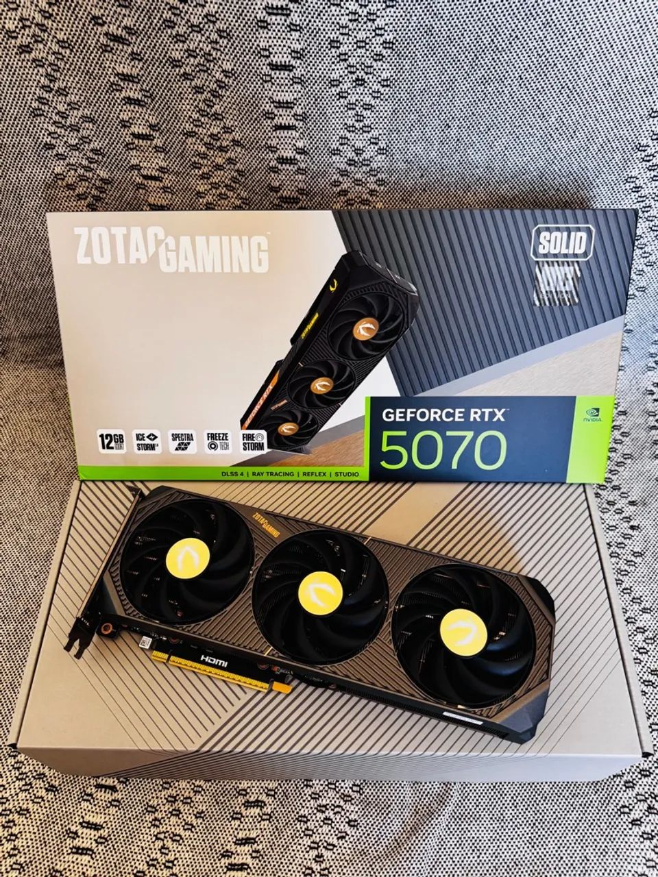 RTX 5070 ZOTAC SOLID 12GB 