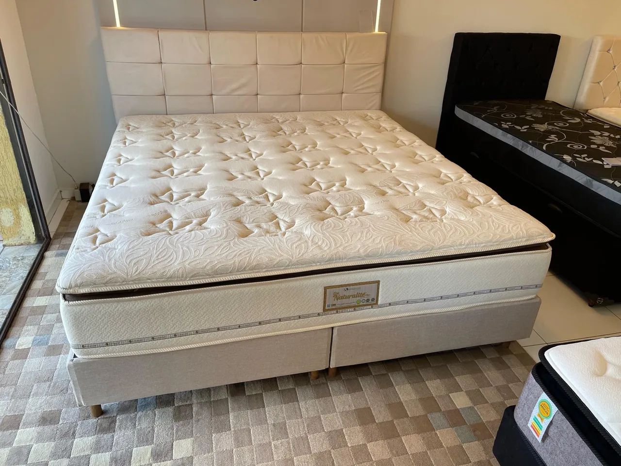 CAMA COMPLETA Conjunto Cama Box Super King Sankonaturals - Foto 4