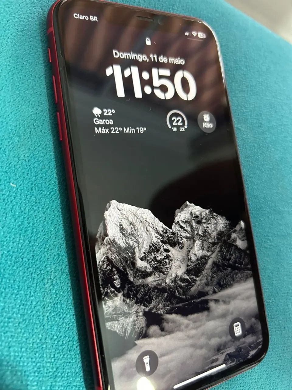 iPhone 11 Red 128gb Completo Único Dono - Foto 2