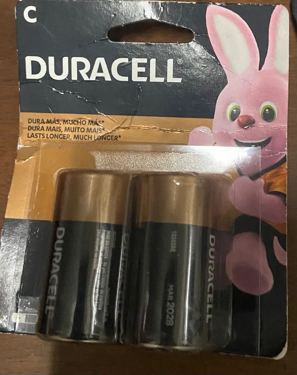Pilhas Duracell ?C? 