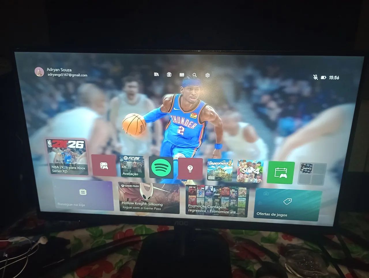 Monitor Gamer AOC 21, 120HZ, FULL HUD