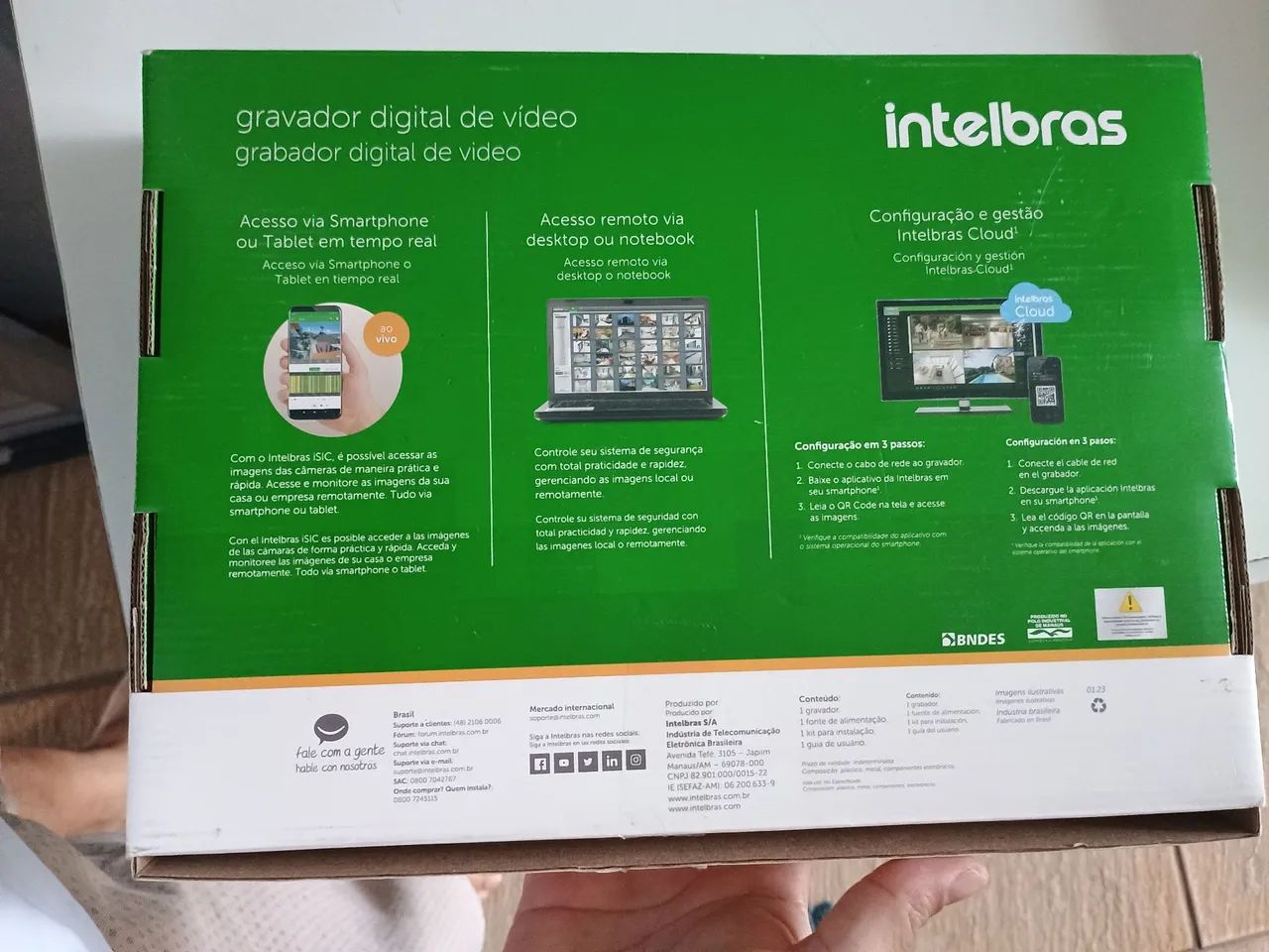 Gravador Digital de Vídeo Intelbras H.265+ - Foto 2