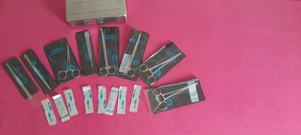 Kit de Instrumentos Cirúrgicos - Novo - Foto 2