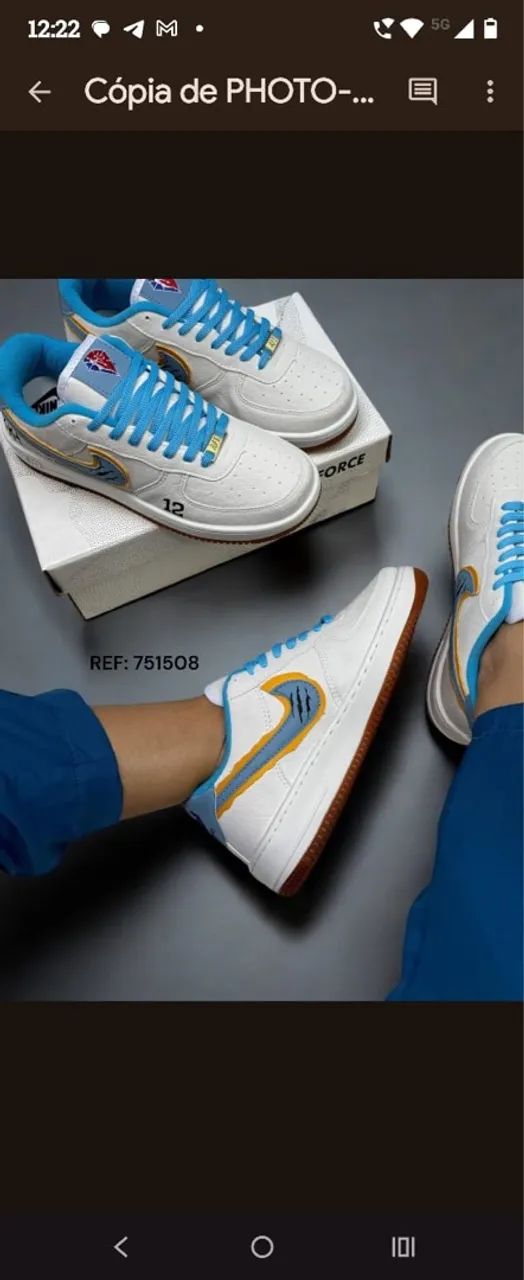 Tênis Nike Air Force 1 - Estilo único!