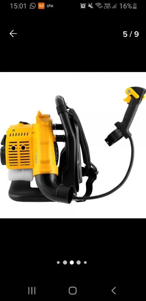 Soprador Costal a Gasolina Vonder 42,7 cm³ - 1,7 hp - Foto 4