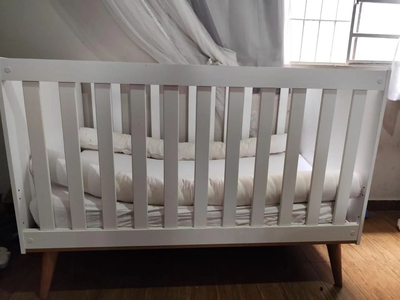 Berço Infantil Branco