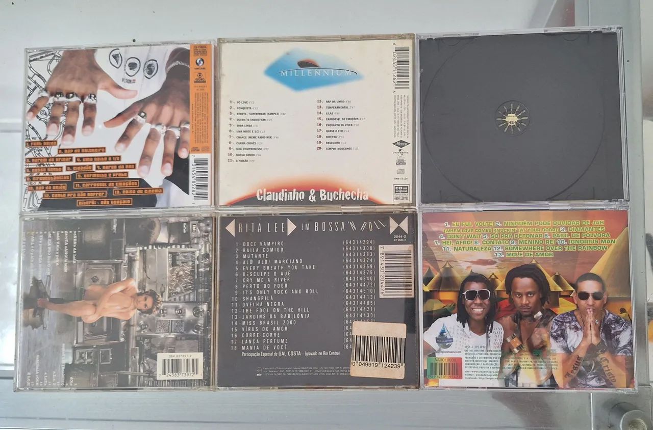 Coleção de CDs Rita Lee Claudinho Bochecha Xuxa e mais - Foto 2