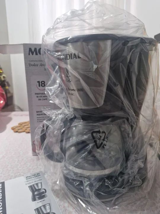 Cafeteira Elétrica Mondial Dolce Arome Inox 18 xícaras - Foto 5