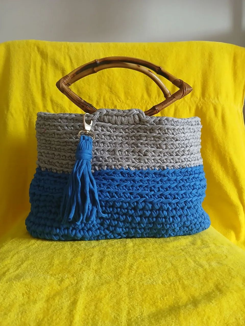 Bolsa Crochê manual - Foto 2