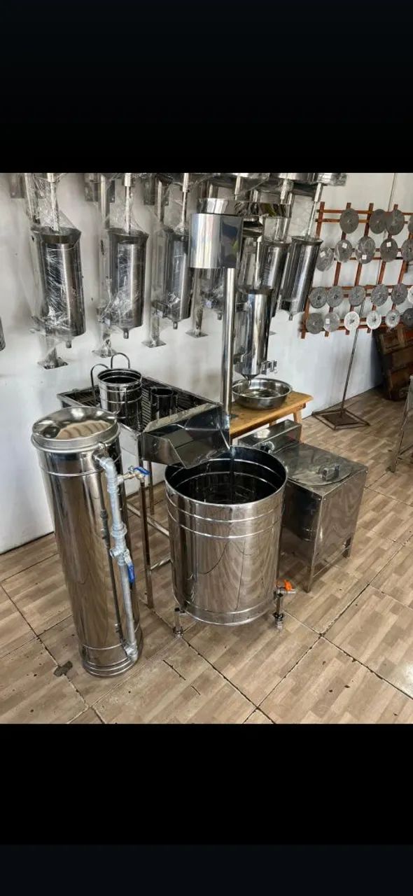 Conjunto de Utensílios para açai em Aço Inox máquinas de açai 