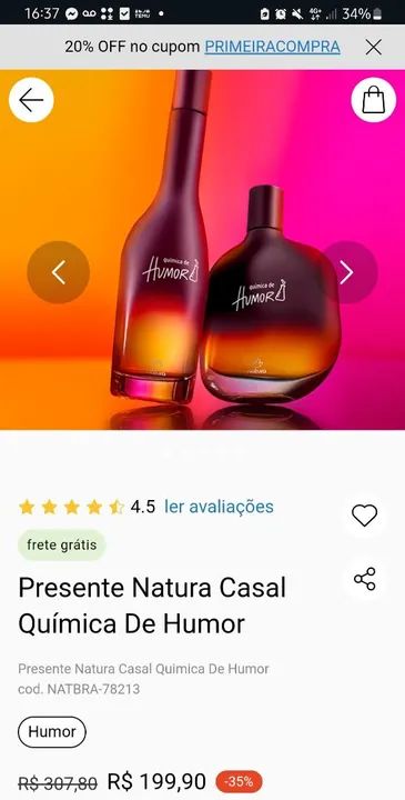Perfume Kit Humor natura - Foto 2