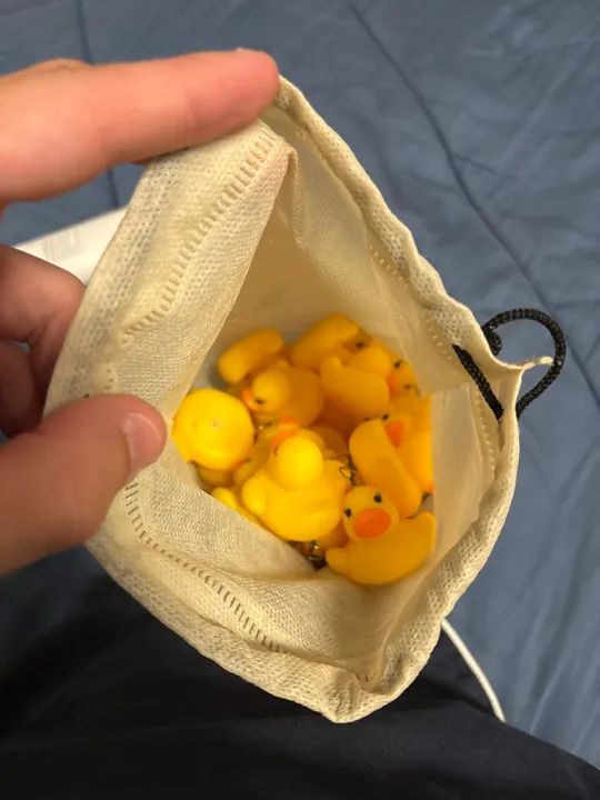 Miniatura de patinhos de borracha - Foto 6