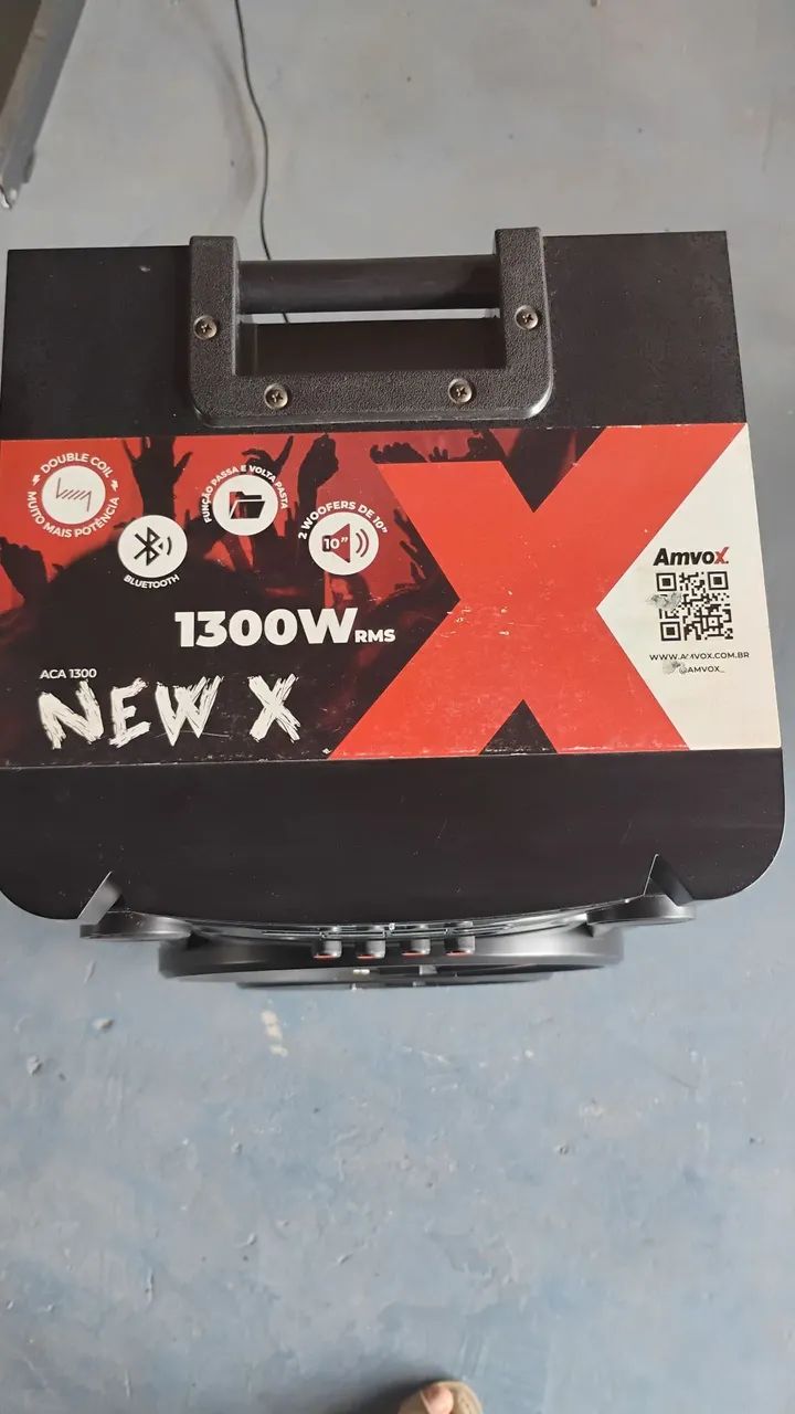 Caixa acústica Amvox 1300W- RMS - Foto 4