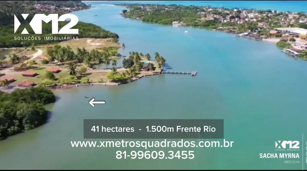 Terreno 41 hectares beira Rio Timbó, Nova Cruz, Igarassu. (Ref.: R2105145) - Foto 2