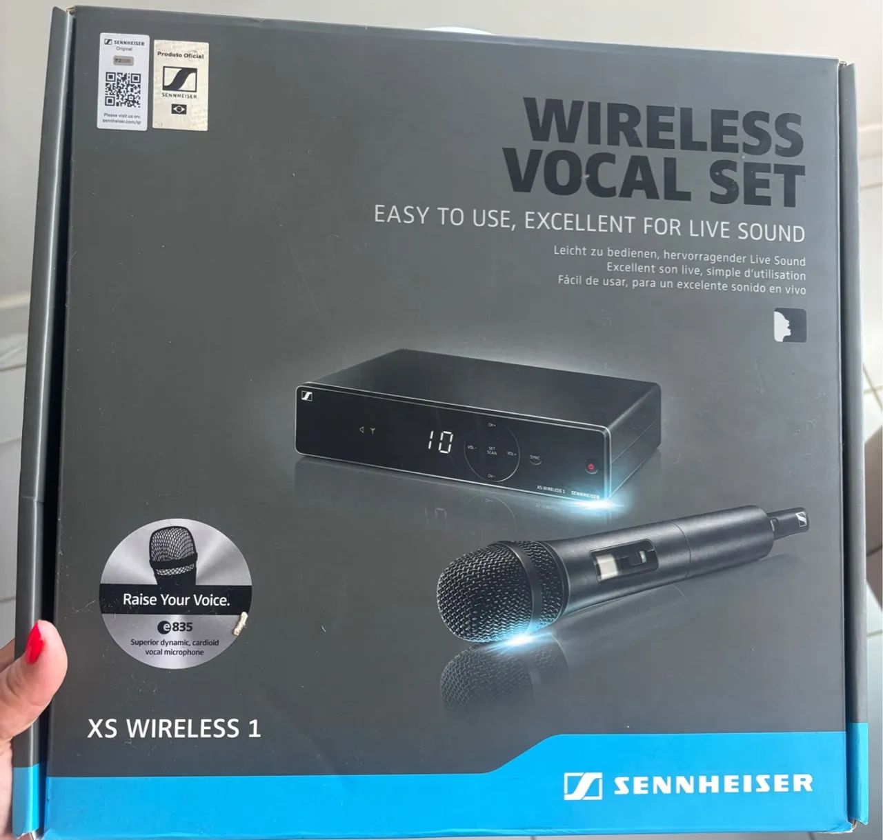 Microfone Sennheiser sem Fio Completo - Foto 3
