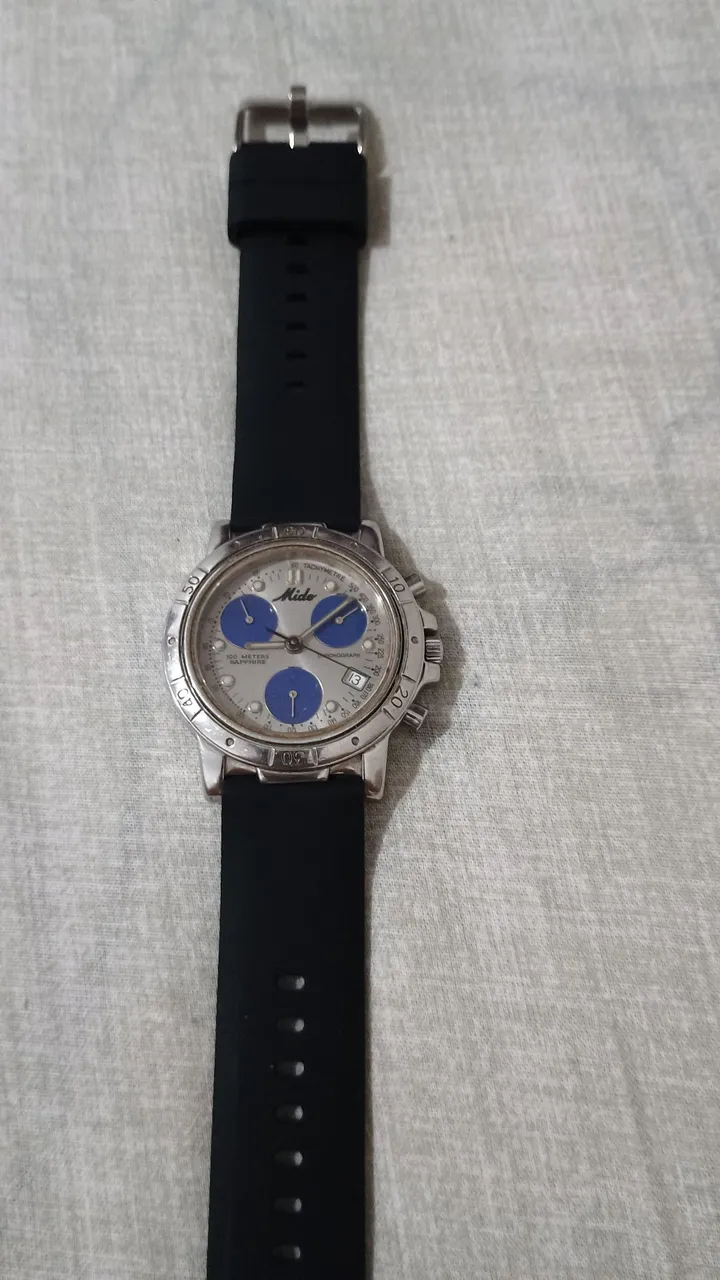 Relógio Mido Chronograph Saphire