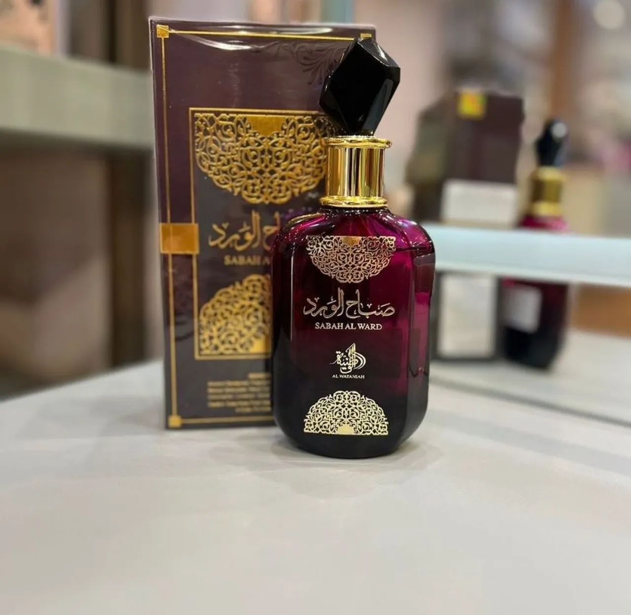 Perfume Arabe Sabah Al Ward - 100ml - Foto 6