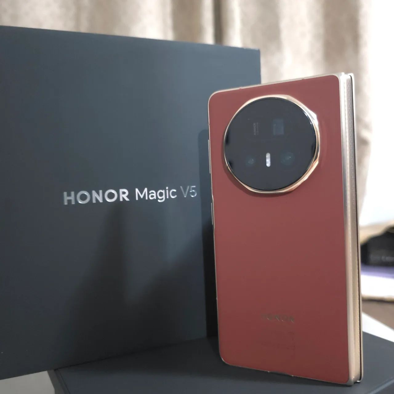 FOLD HONOR MAGIC V5 GLOBAl 512GB VERMELHO ACT TROCA E CARTÃO