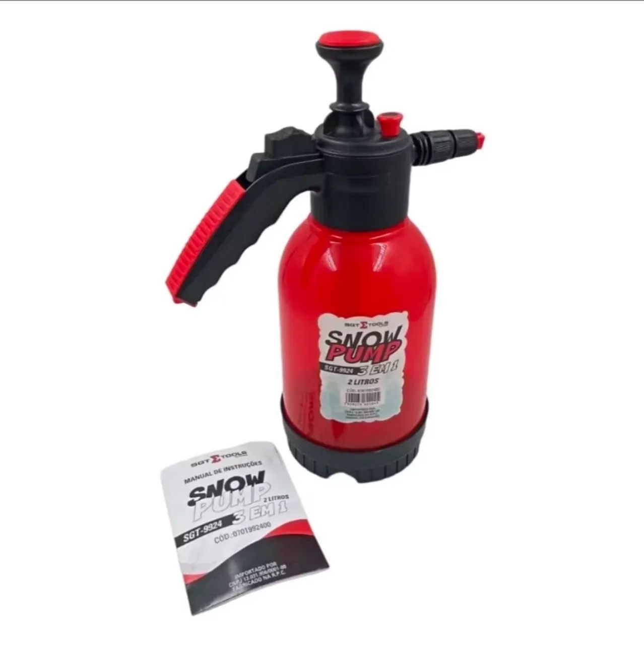 Snow Foam Manual E Pulverizador Híbrido 3 Em 1 Capacidade 2 Litros profissional - Foto 3
