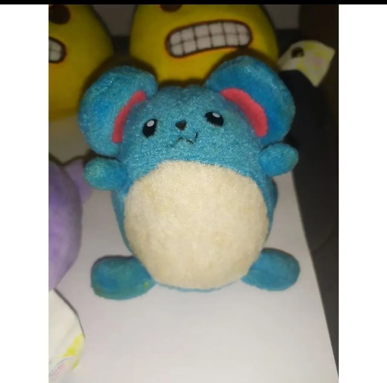 Lote Pelúcia Pokémon Marill e Smiles Burger King - Foto 3