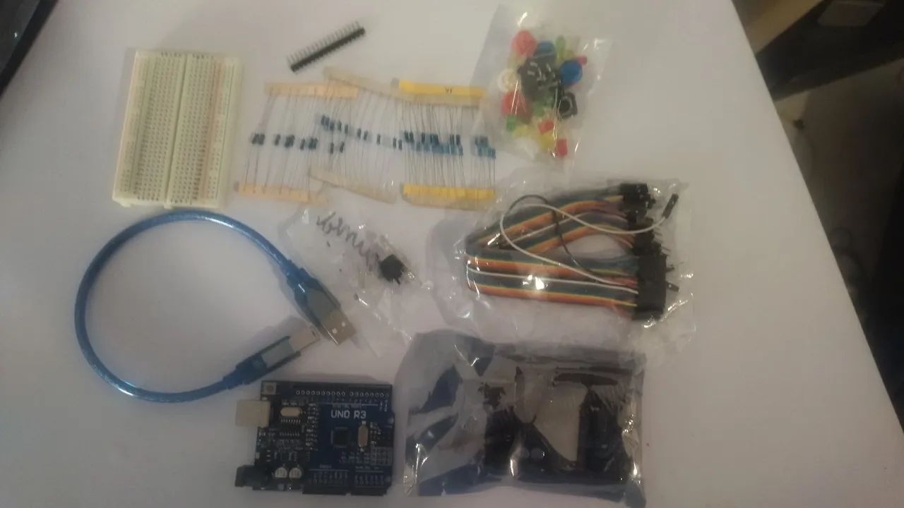 Kit eletrônico com 2 arduíno.  - Foto 5