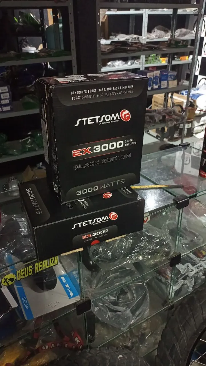 Módulo Stetsom EX-3000 Black 1 - 2 ou 4 Ohms