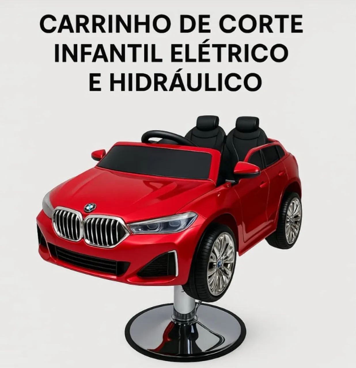 Cadeira Infantil de Corte Elétrica e Hidráulica